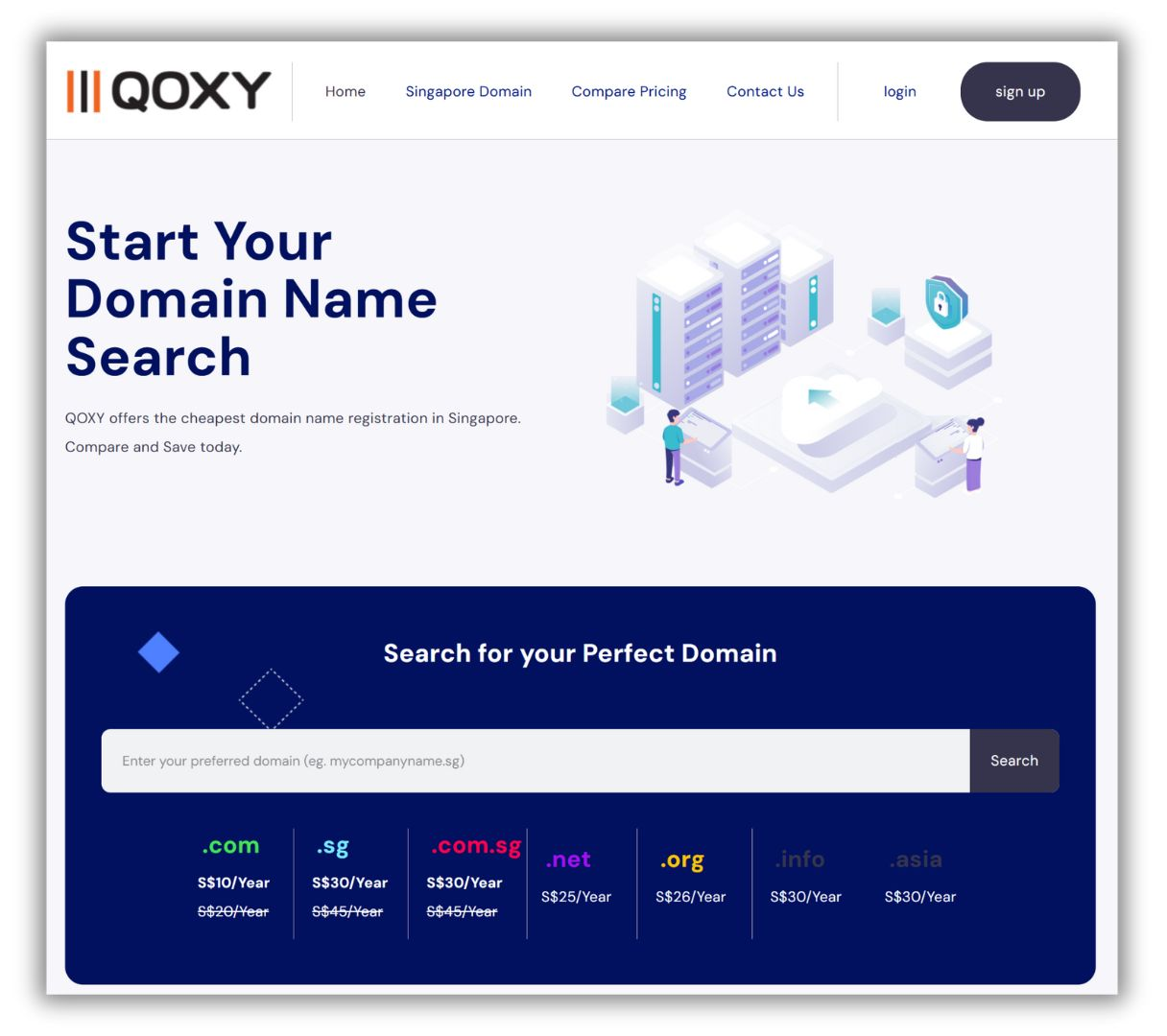 qoxy-homepage
